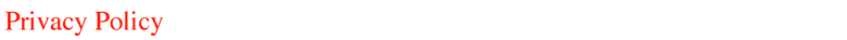 隐私政策